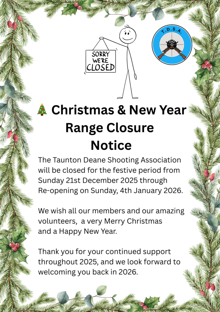 Christmas closure poster